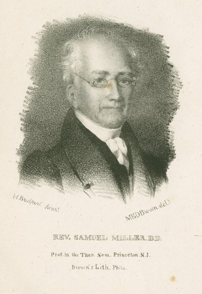 Rev. Samuel Miller, D.D. by Hugh Bridgeport